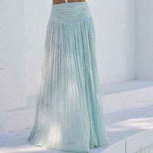 Jen’s Pirate Booty Lapis Maxi Skirt in Aloe